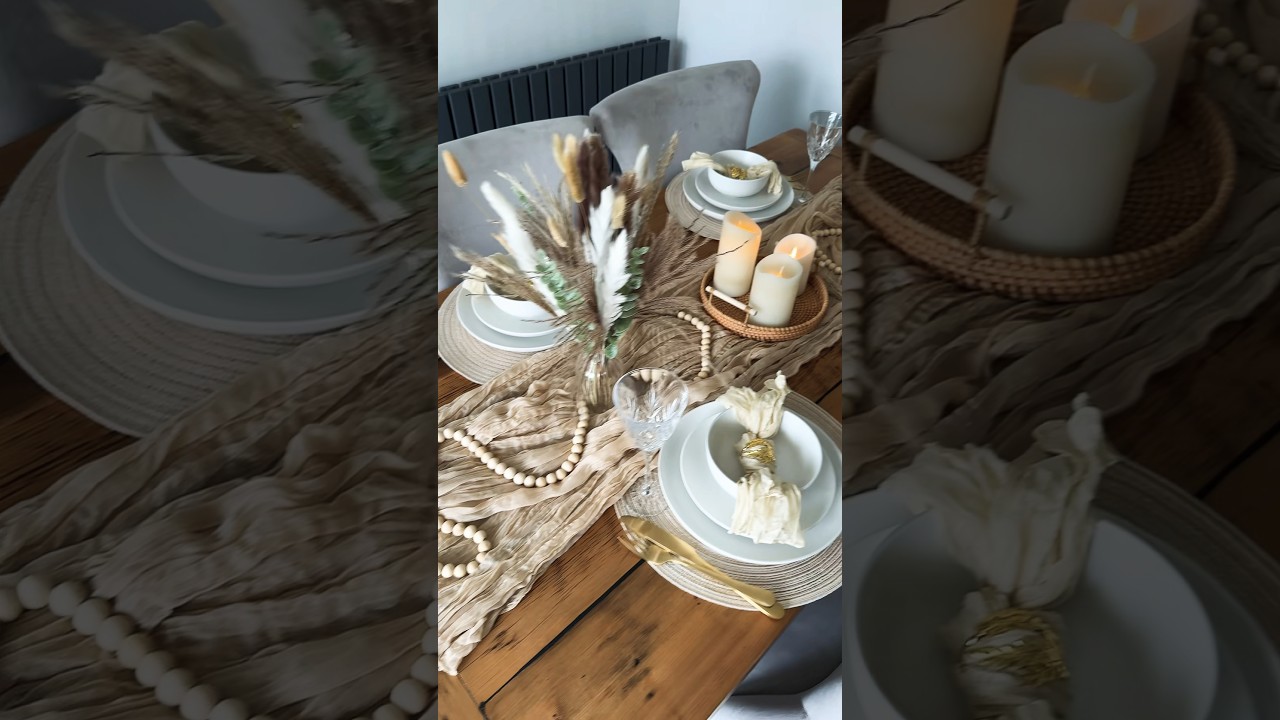 DINNER PARTY SETUP✨