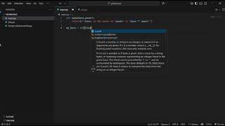 Python code to calculate the exponential of a given number…