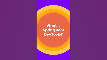 💡What is Spring Boot DevTools?| Boost Your Java Development🚀#SpringBoot#JavaTips #CodeFaster #shorts