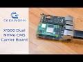 Starting my quest for the ideal SBC Docker Host, and exploring the Geekworm X1500 CM5 Carrier