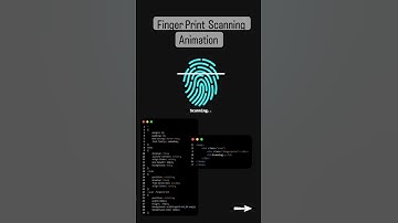 Finger Print Scanning Animation♡ ❍ ⎙ ⌲ #reels#trending #youtubeshorts #youtuber#shorts #short #viral