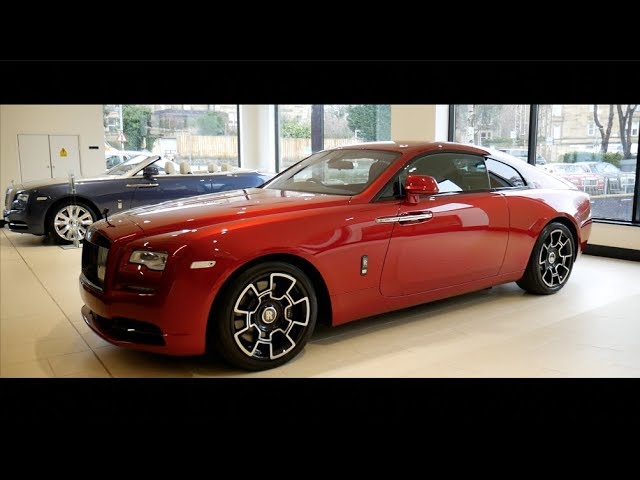 Red Rolls Royce Wraith Convertible