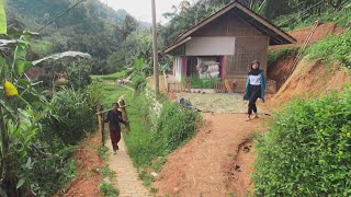 Suasana Kampung Dari Talegong Garut : Ada Air Terjun, Ramah Penduduknya & Gadis Desanya Cantik