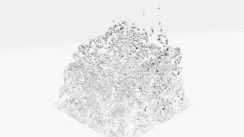 realflow and c4d first try