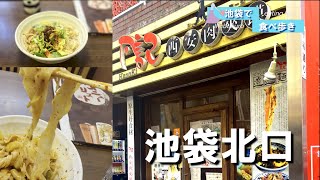 極太麺好き集合！【池袋/ガチ中華】本当に美味かったビャンビャン麺 This vlog which eats Biangbiang noodles  in Ikebukuro Tokyo Japan