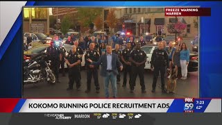 Kokomo running police recruitment ads in Indianapolis, South Bend