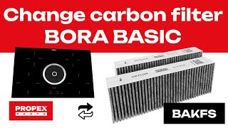 Hoe vervang je het koolstoffilter voor Bora Basic (BAKFS)