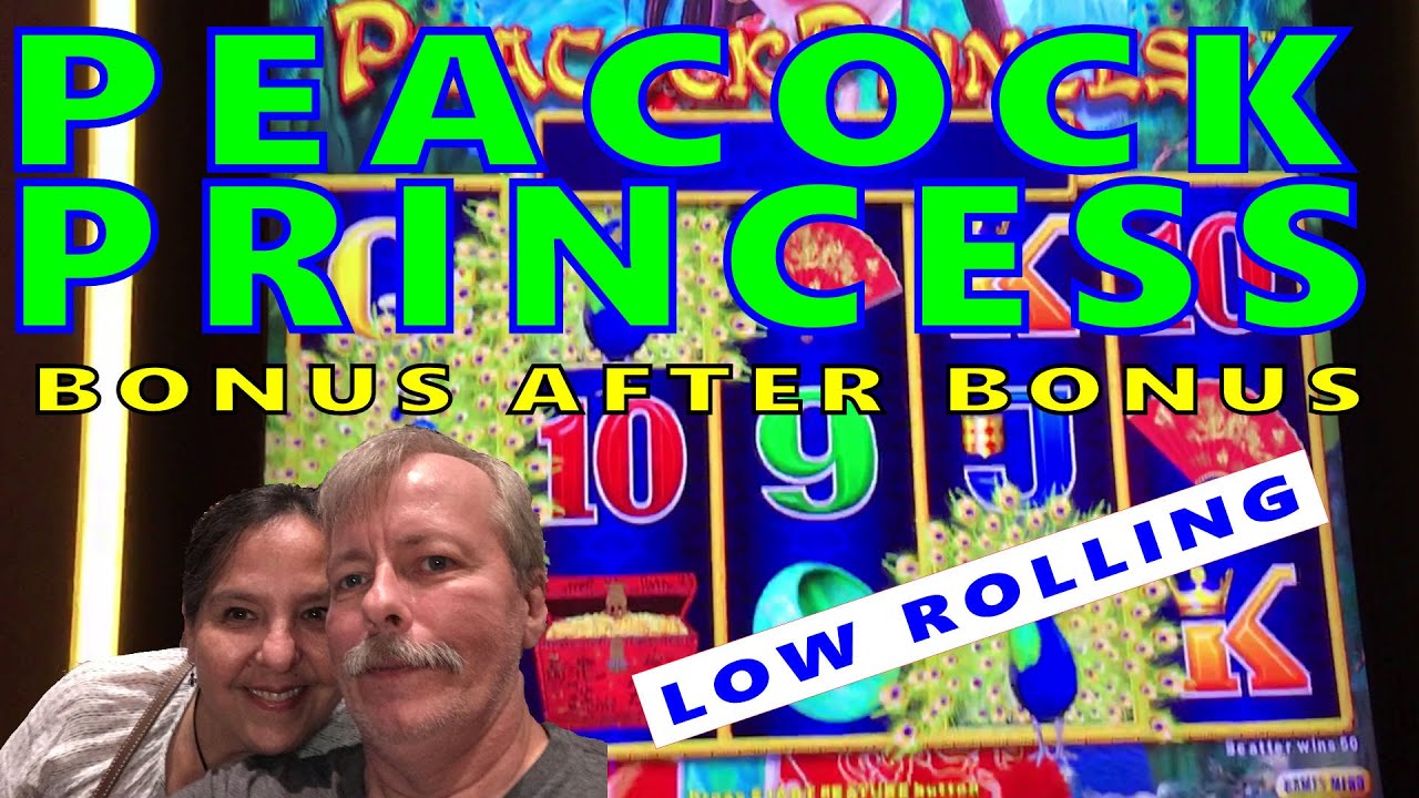 Peacock Princess Slot Machine Bonus Feature at Blue Chip Casino YouTube