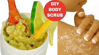 DIY BODY SCRUB, BRIGHTEN DULL SKIN, GET RID OF TEXTURED SKIN, STRAWBERRY LEGS, INVIGORATING, GLOWING