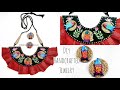 DIY HANDCRAFTED JEWELRY | GAMCHA JEWELRY MAKING | HAND PAINTED NECKLACE