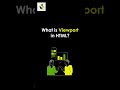Updated version viewport tag video