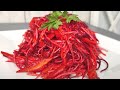 ВИТАМИННЫЙ САЛАТ из свеклы. Самый очищающий салат, ешь и стройней! / Вкусные идеи