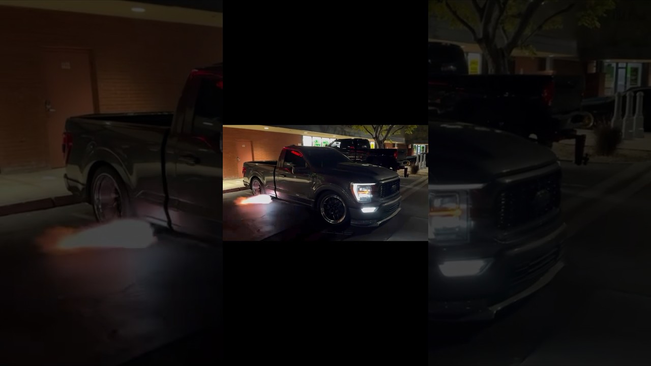 Supercharged 5.0 Coyote 🐺 Spitting Flames 🔥 