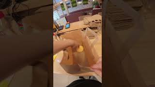 Cafetaria Bestelling Variatie Aan Snacks