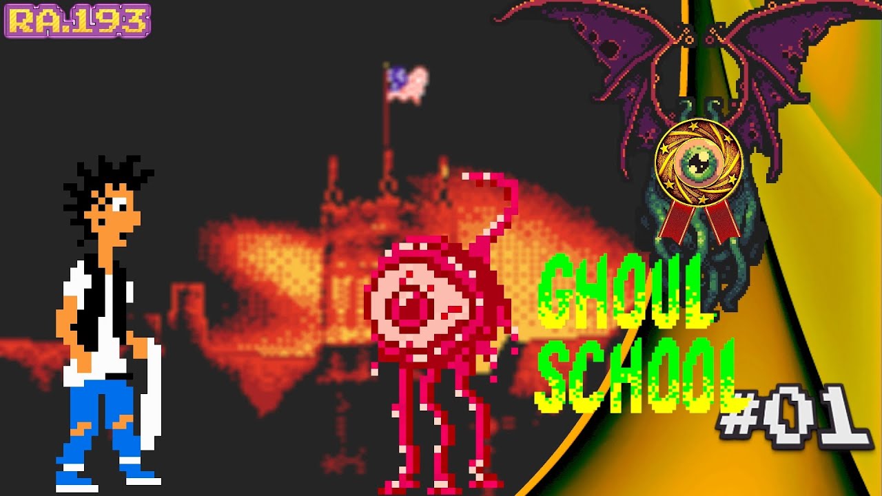 Retroachievements 193 Ghoul School (NES) part 01 YouTube