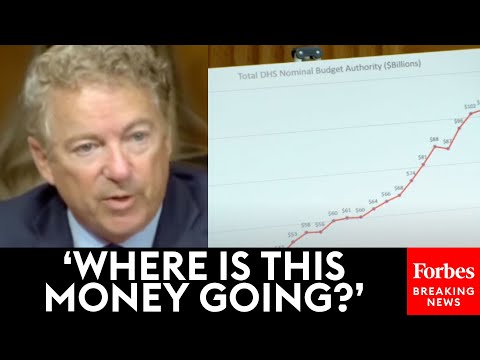 Rand Paul Lists Example After Example Of 'Government Waste' To Call Out Huge Spending On DHS