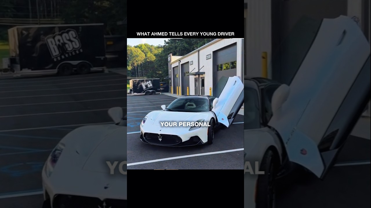 SUPERCAR COLLECTOR'S ADVICE TO YOUNG DRIVERS 🤔💥