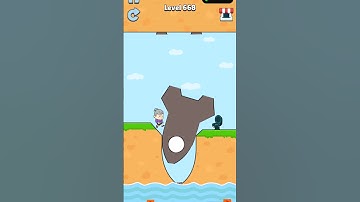 Slice Rocket 🚀 Funny Game Level 😅 #668 #shorts #shortsfeed #slicetosave #gaming #gameplay #viral