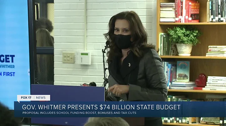 Gov. Whitmer unveilis $74 billion budget proposal with emphasis on education