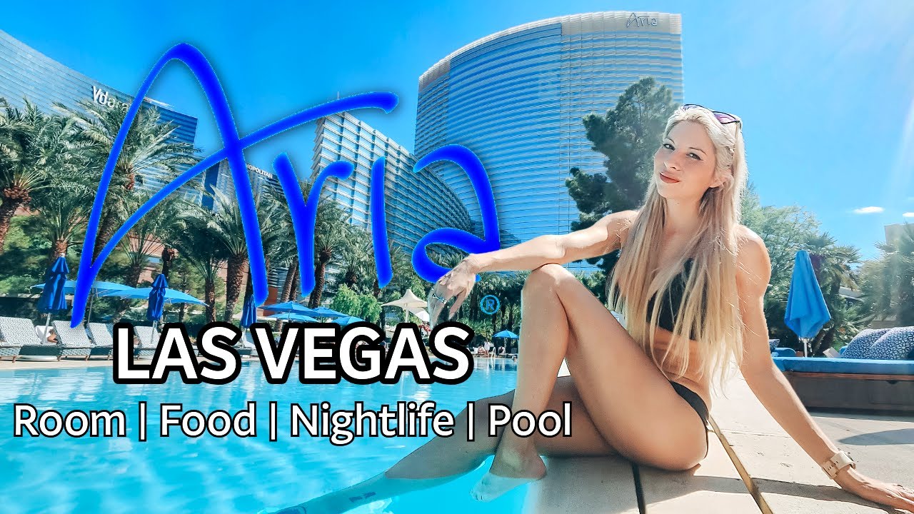 Aria Las Vegas Review: The ULTIMATE Luxury Resort? Overnight Room Stay, Food, Pool, Hidden Bar