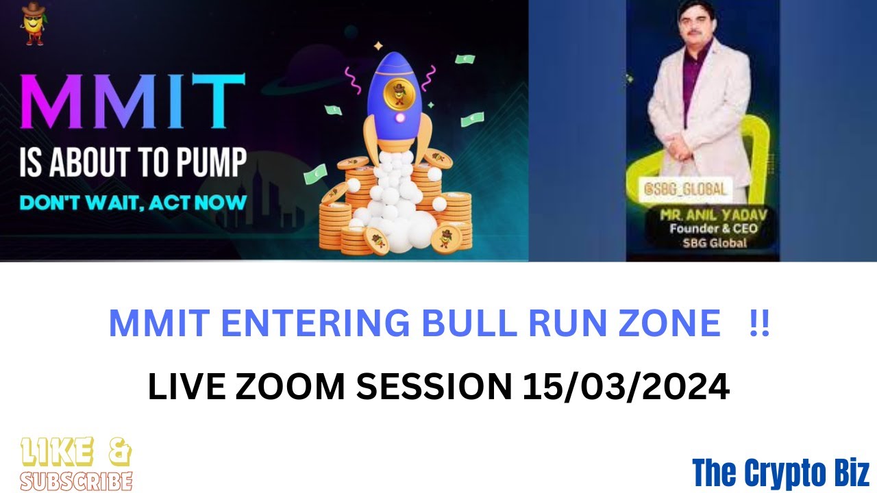 MMIT ENTERING BULL RUN ZONE LIVE SESSION 14/03/2024 - YouTube