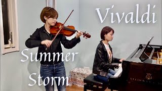 Vivaldi : Four Seasons - Summer - Presto (Storm)/Le Quattro Stagioni - Violin & Piano