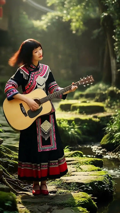 Guitar music: I have ambition in my heart#Jackie Chan#Beautiful girl#吉他音乐：雄心壮志在我胸#成龙#美丽的姑娘#