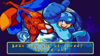 Marvel VS Capcom 1 - Spider-Man/Megaman - Expert Difficulty Playthrough