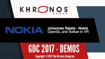 Nokia Demo - OpenGL/Vulkan - GDC 2017