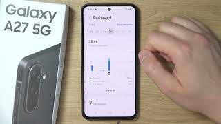 Samsung A27 5G: How to Check Daily Screen Time Usage screenshot 5