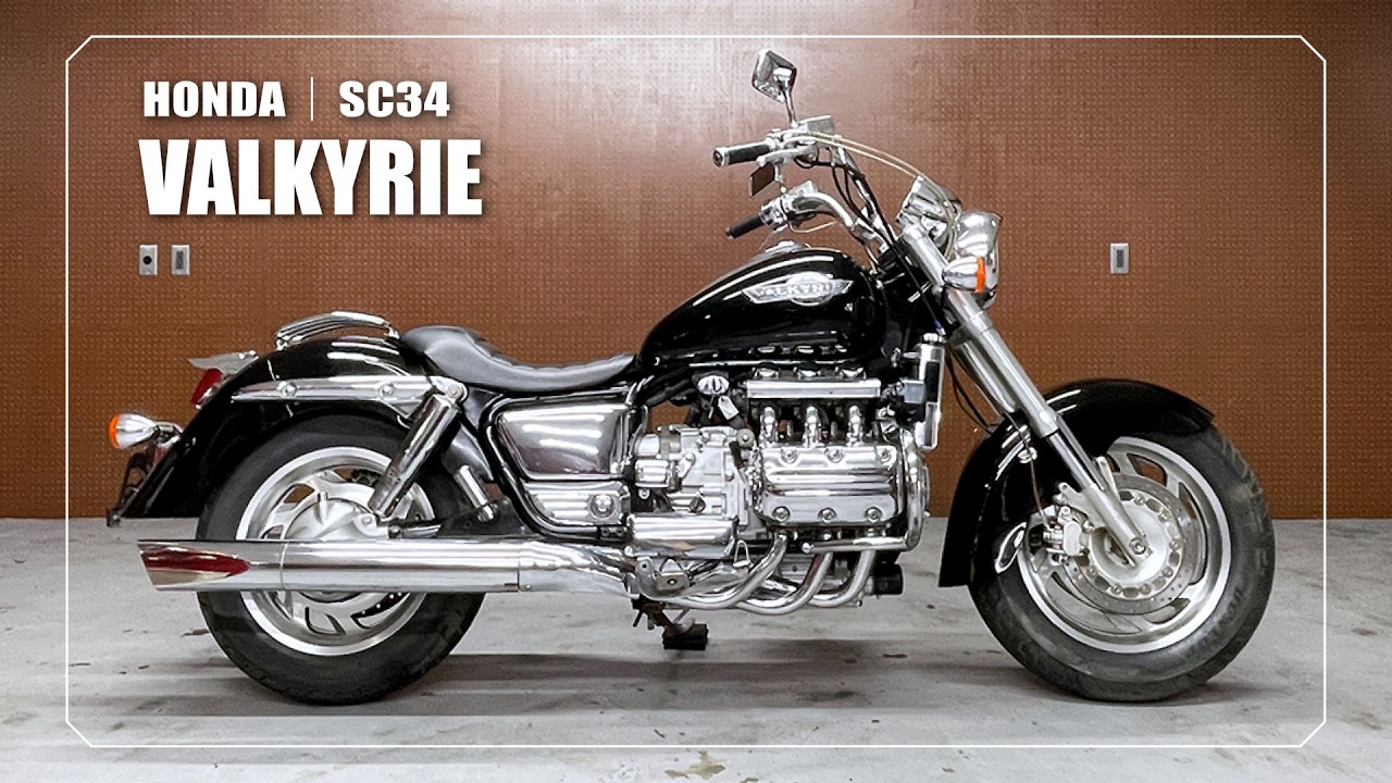 HONDA】VALKYRIE｜SC34｜SWAGELINE製ブレーキホース・社外シート装備