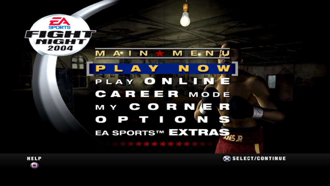 Fight Night 2004 на ПК эмулятор PS2 pcsx2