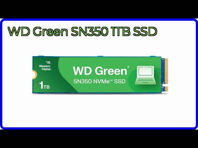 REVIEW (2026): WD Green SN350 1TB SSD. ESSENTIAL details. - YouTube