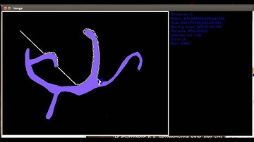 Bug 2 algorithm simulation : 1