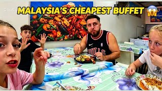 We Fed Our Family of 6 at Malaysia's Cheapest Buffet! 🇲🇾 ($2 Per Person)