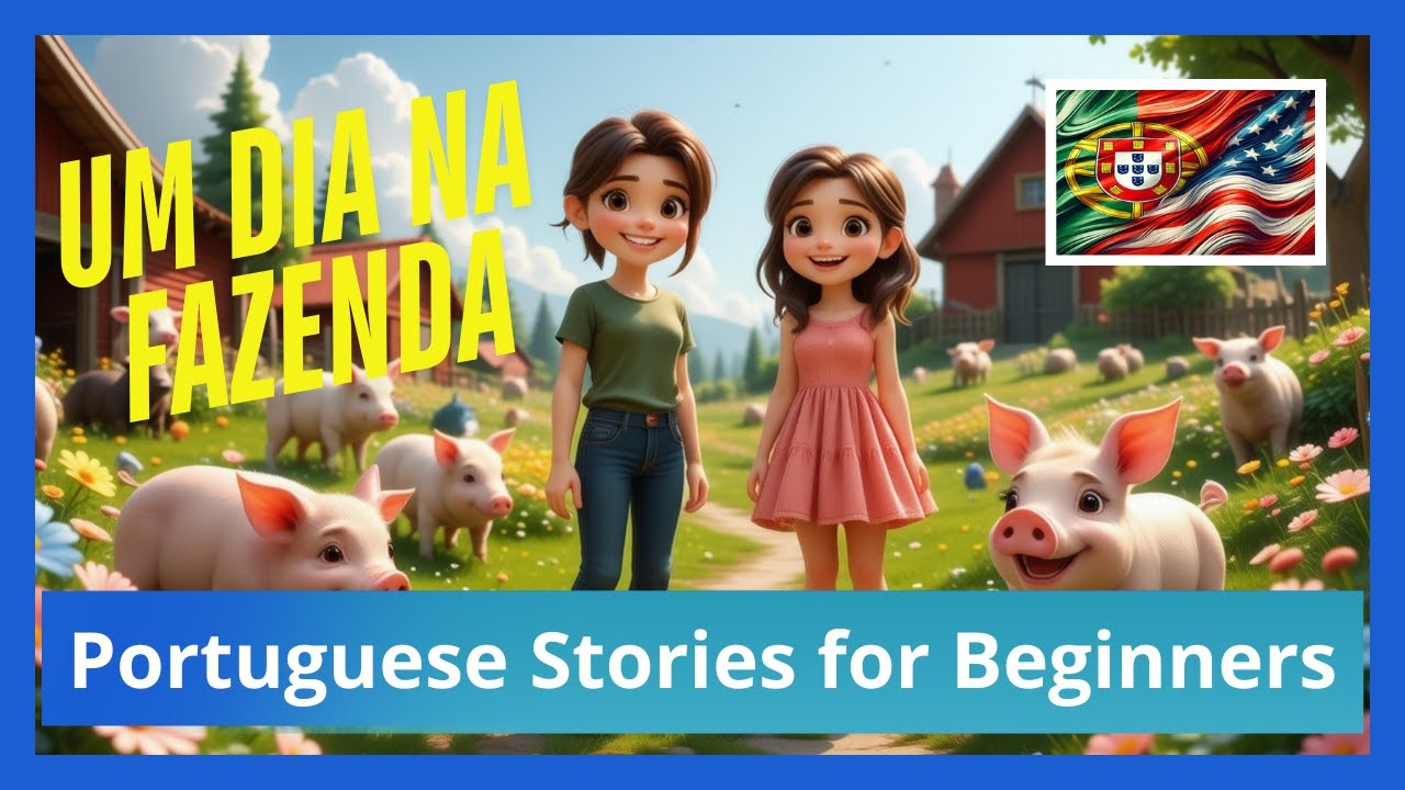 Improve Portuguese With Stories for Beginners - A Day on the Farm