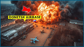 Ukrainian Drones Strike Russian Airport — Then 4 Storm Shadows Erase Shahed Depot