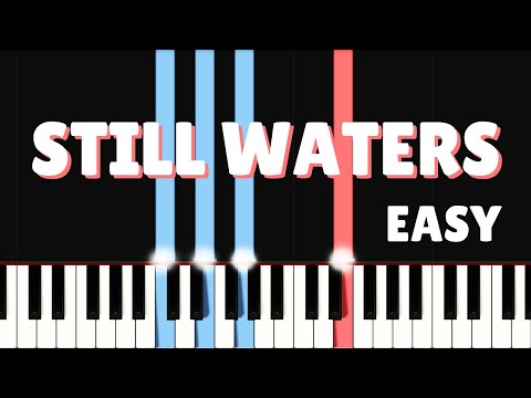 Leanna Crawford - Still Waters (Psalm 23) | EASY PIANO TUTORIAL by Synthly Piano