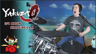 Video thumbnail of "Yakuza 0 - Karaoke 24-Hour Cinderella On Drums!"