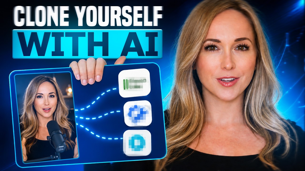 How to Clone Yourself with AI (So You Never Have to Film Again)