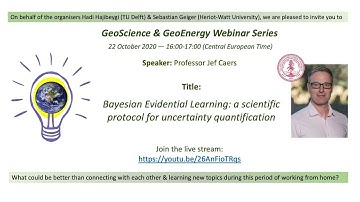 Jef Caers, Stanford University (Uncertainty Quantification)