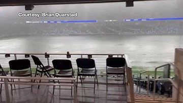 Flooding at Allianz Field in St. Paul