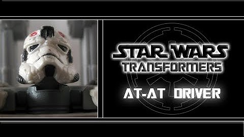 Star Wars - "Transformers Crossovers" AT-AT Driver Review