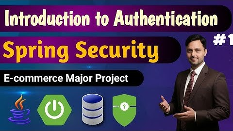 #9 -- Spring Security Authentication Flow Explained | JWT Token Generation #ecommerceproject