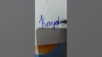 Writing names with brush pens please comment your names! #art #brushpen