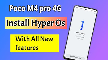 Poco M4 pro 4G install Hyper Os with All New features!!