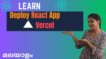 How to Host Your React App on Vercel | Step-by-Step Guide  |M Malayalam