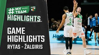 Rytas - Žalgiris | Game Highlights | 2023.11.05