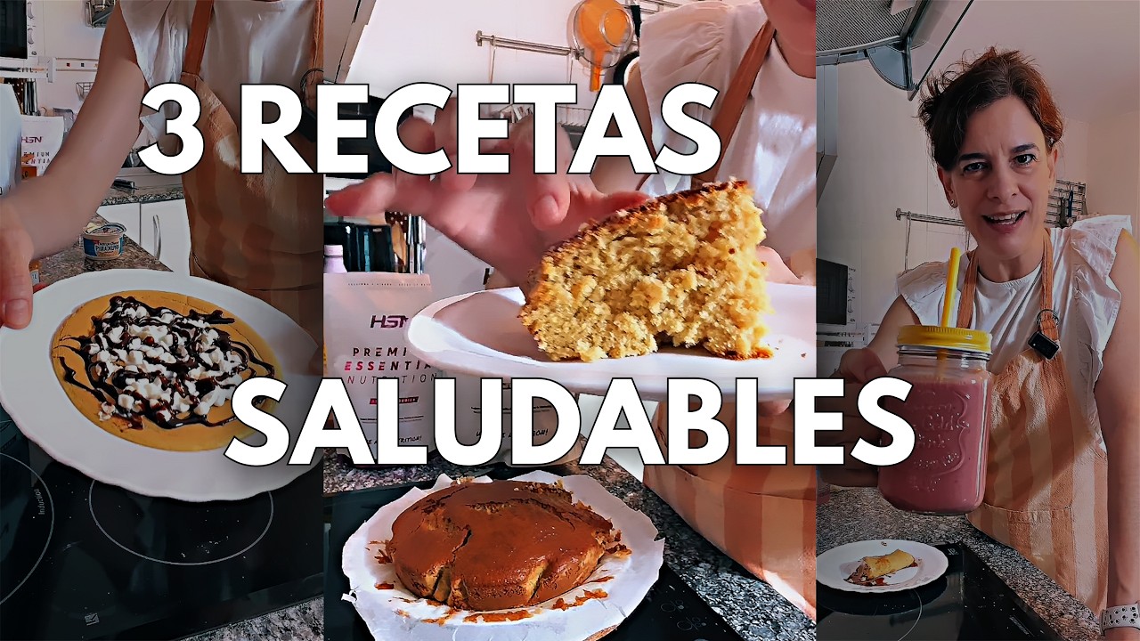 3 recetas fáciles y saludables para cualquier momento del día