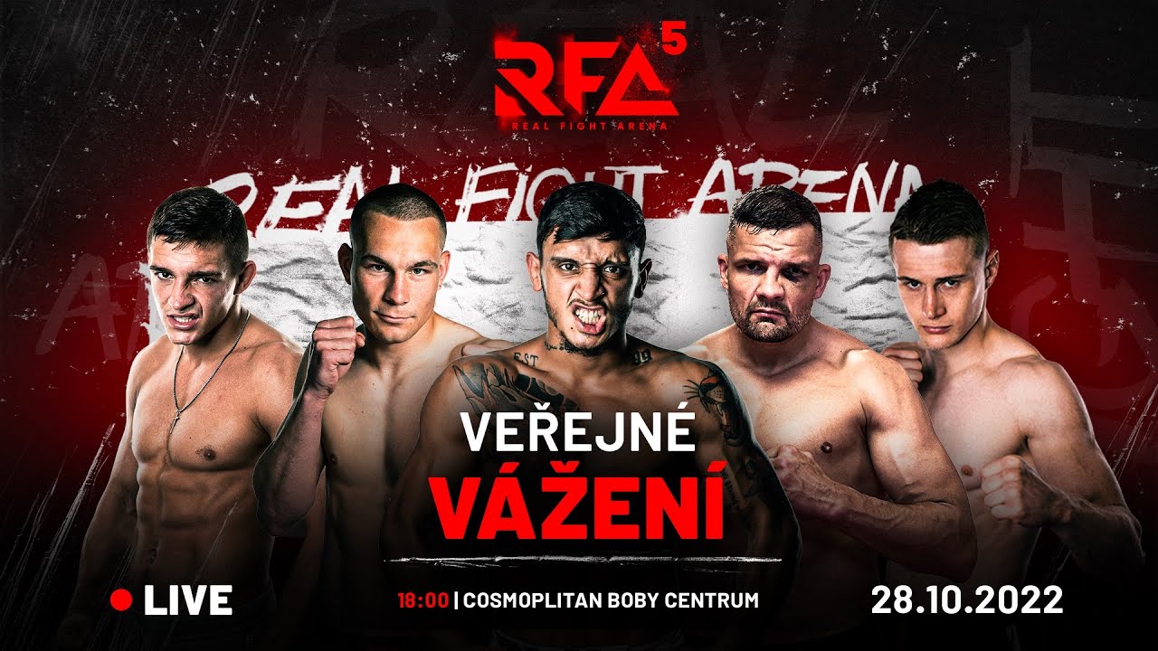 Veřejné vážení RFA 5 LIVE | Brno